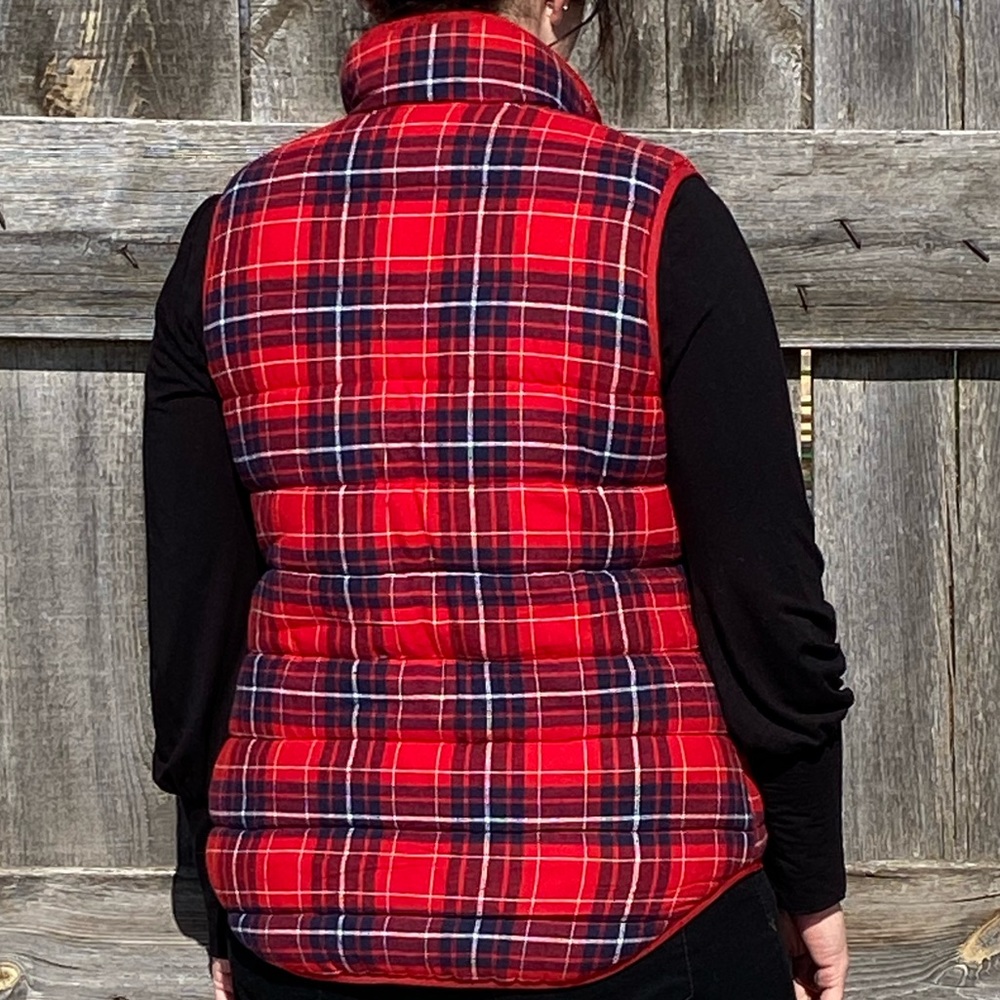 Plaid Vest